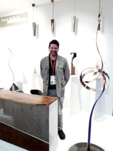 Me on my stand in ‘Craft’ at Maison & Objet 2022. 